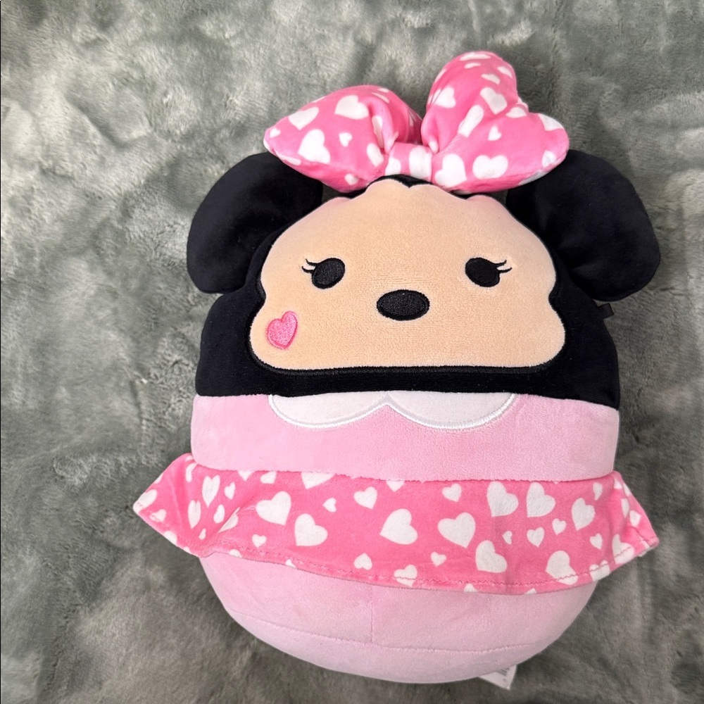 Squishmallows Pink and Black Stuffed Animal